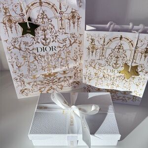 Dior White and Gold Gift Set⭐️